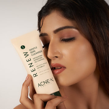 A Candid look at Renewal: Acne-X Topical's Step 1 Renew: A Gentle Skin Cleanser That Nurtures Your Skin's True Beauty. - Acne-X Topical