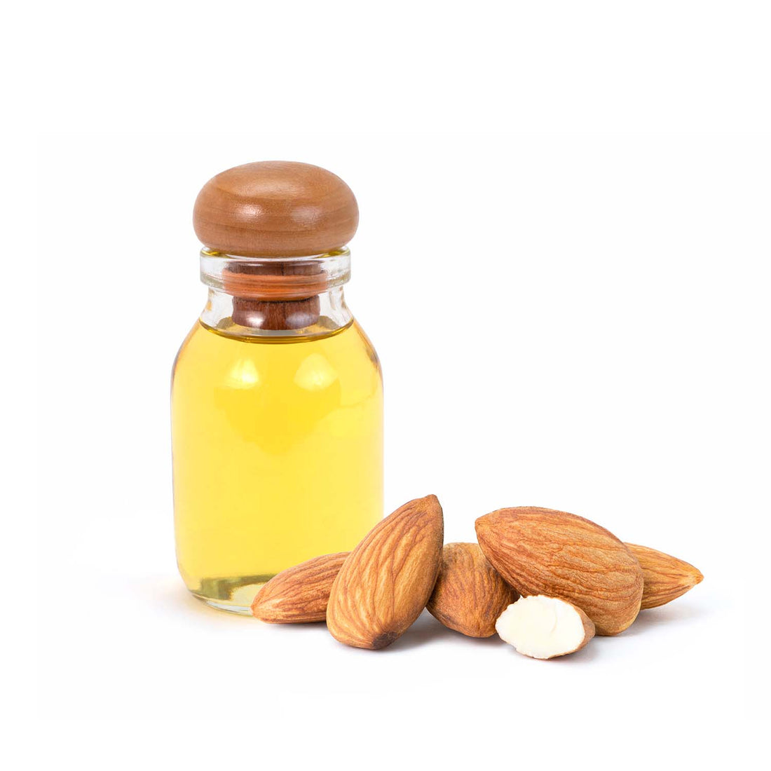 Almond oil, a superb natural moisturizer, is derived from Sweet Almond.